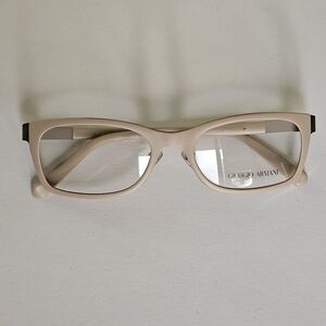 New Giorgio Armani AR 5013 3029 Italy Beige Eyeglasses Frames